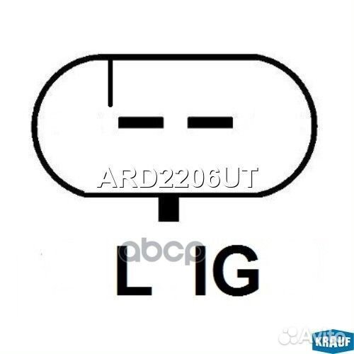 ARD2206UT реле-регулятор Chevrolet Lacetti 1.4