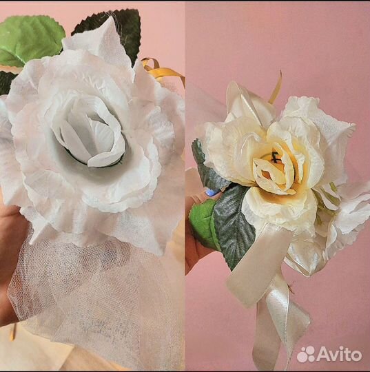 Продам Свадебные украшения на машину (комплект)