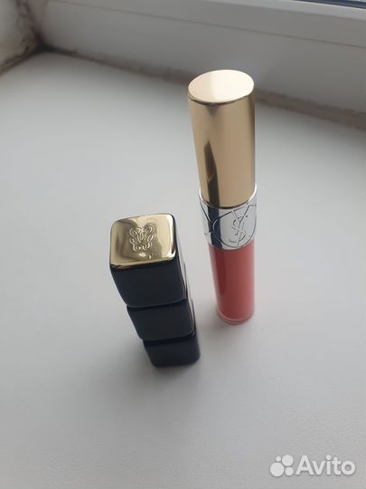 Помада нюд Guerlain YSL