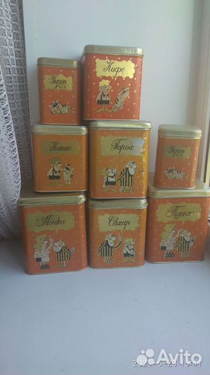 2 набора для сыпучих продуктов