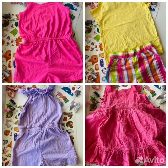 Одежда для девочки пакетом 98-104 некст