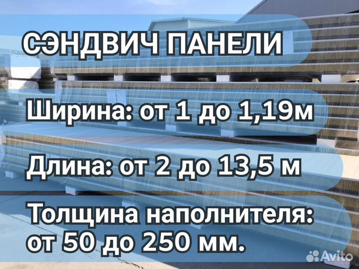 Сэндвич-панели для быстрого монтажа по ГОСТ 95