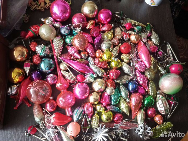 Елочные игрушки СССР