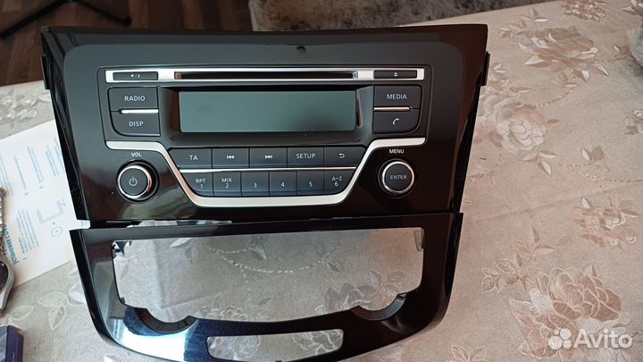 Штатная автомагнитола Ниссан кашкай