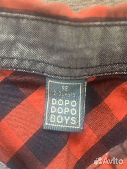 Рубашка для мальчика 98