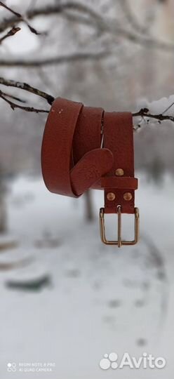 Ремни из натуральной кожи. Ручная работа