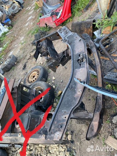 Кузовной отпил морда рено дастер