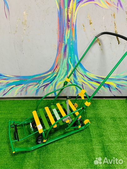 Санки детские «Nikki 3» зеленый (арт. N3/З2)