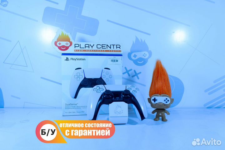 Геймпад Sony PlayStation 5 DualSense Белый Б/у