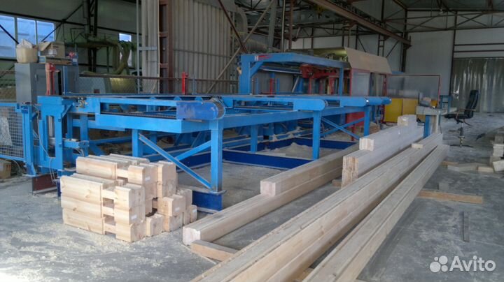 Деревообрабатывающее производство. (клееный брус)