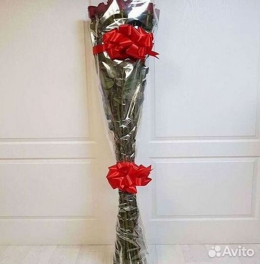 Высокие розы Доставка цветов