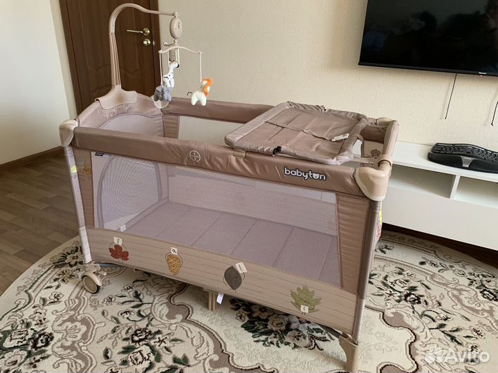 Манеж-кровать