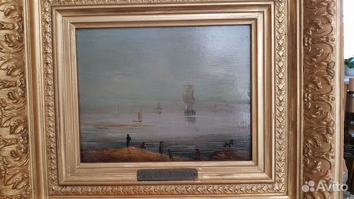 Старинная антикварная картина