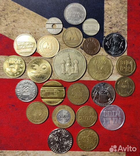 Жетоны разных стран