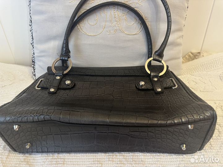 Сумка женская натуральная кожа guess