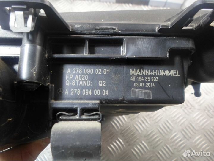 Б/У Корпус воздушного фильтра 2780900201, merce