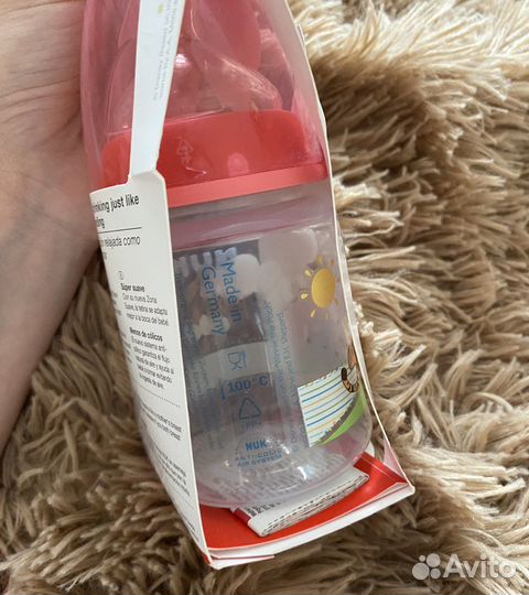 Бутылочка для кормления nuk