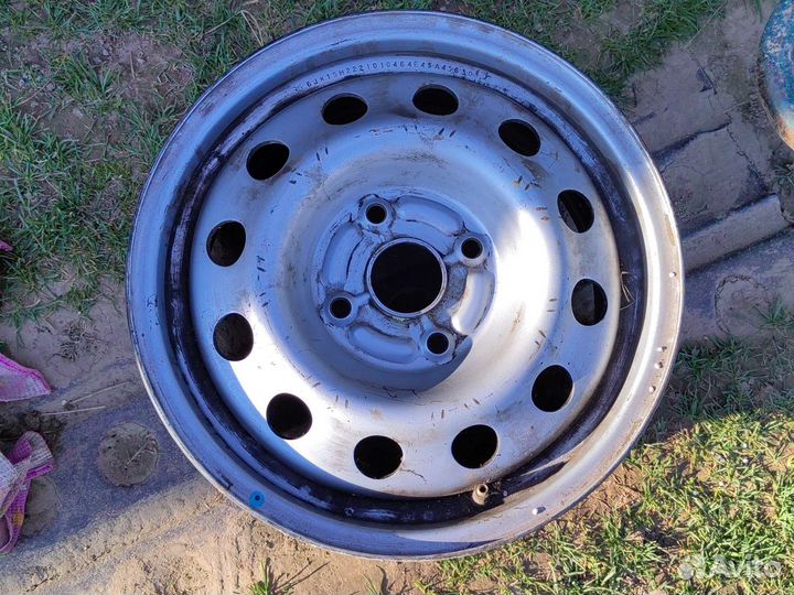 Диск штамповка euro disk r15 4x114.3
