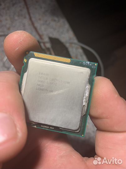 Материнская плата с процессором i3 2100