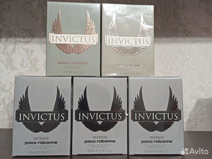 Paco Rabanne Invictus intense 100мл новые
