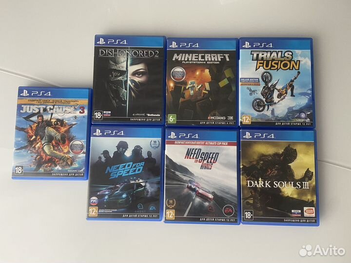 Игры на Sony PS4