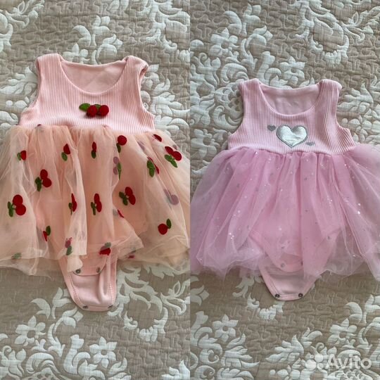 Платье для девочки 74 80