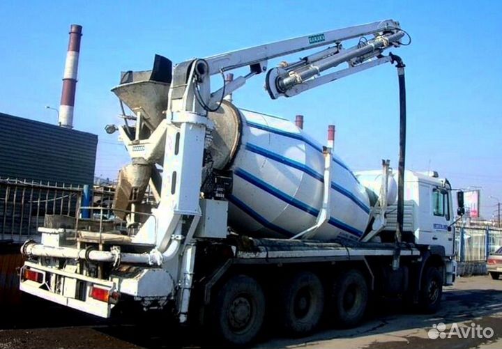 Бетон доставка по Санкт-Петербургу