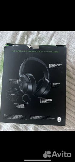 Игровые наушники razer kraken