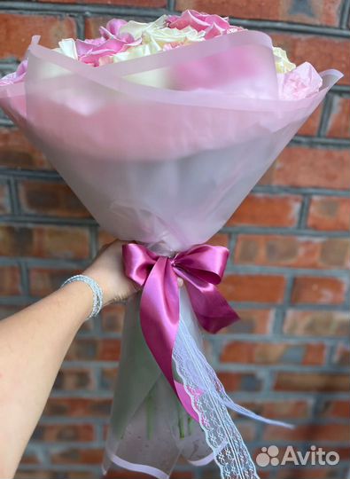 Розы доставка букет цветов