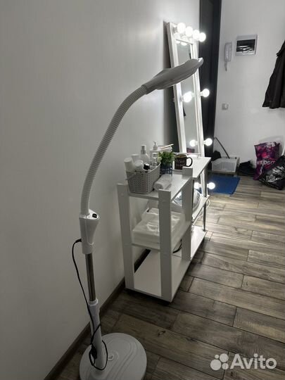 Лампа лупа для косметолога