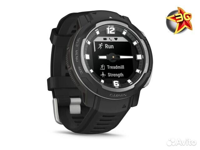 Часы Garmin Instinct Crossover Standard Black