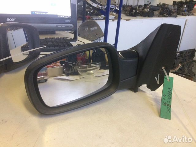 Зеркало левое Renault Scenic II 2003-2009