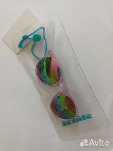 Очки солнцезащитные розовые новые Acoola 2-5 лет