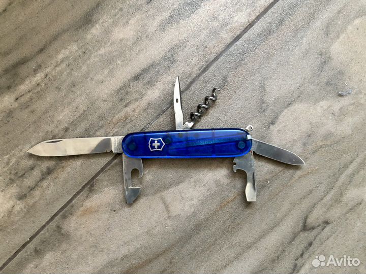 Нож складной швейцарский