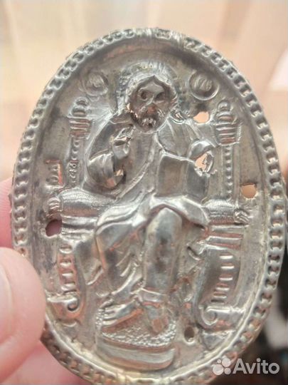 Серебряная иконка