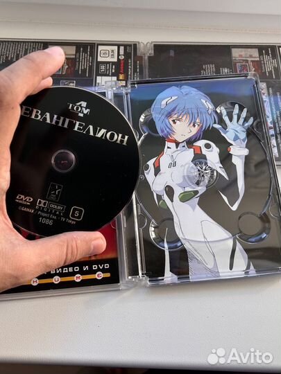 Аниме Евангелион, лицензия, 4 диска