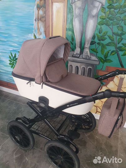 Коляска 2 в 1 adamex reggio