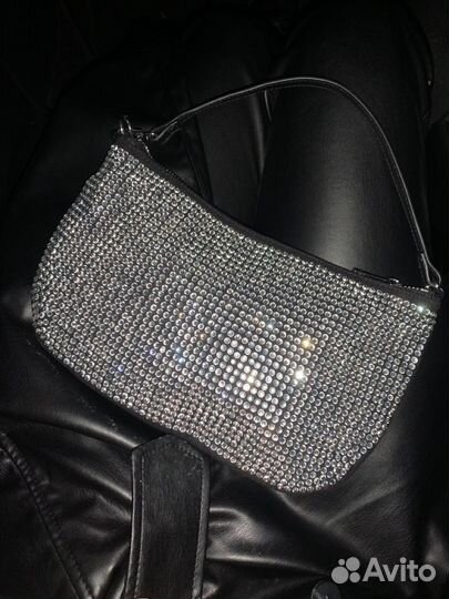 Сумка женская в стразах h&m