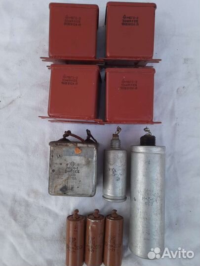 Пусковые конденсаторы. СССР