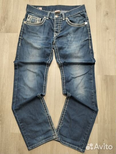 Джинсы true religion синие