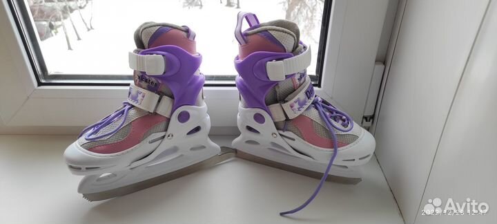 Коньки раздвижные фигурные