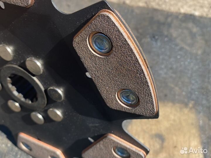 Диск сцепления керамический FX BMW (бездемпферный)