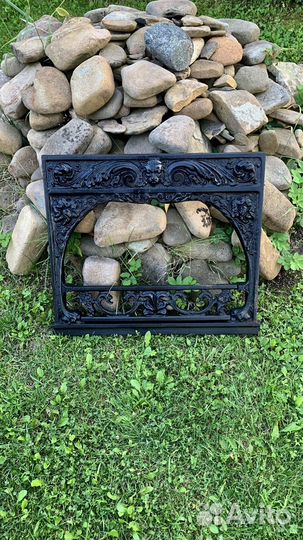 Решетка для камина чугунная