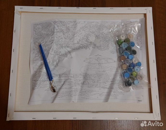 Картина по номерам