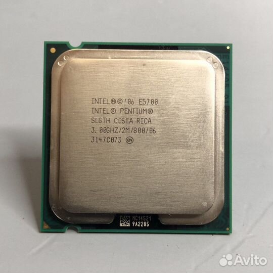 Процессор Intel Pentium E5700 Wolfdale LGA775