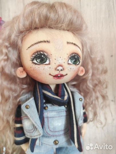 Интерьерная кукла ручной работы