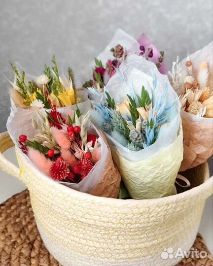 Букет из сухоцветов