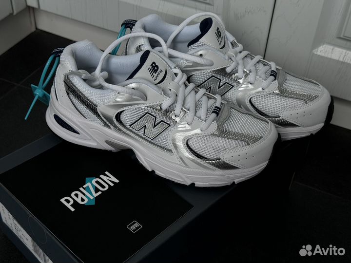 Кроссовки New balance 530 белые, оригинал