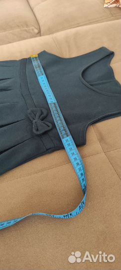 Школьная форма для девочки синяя 134 140