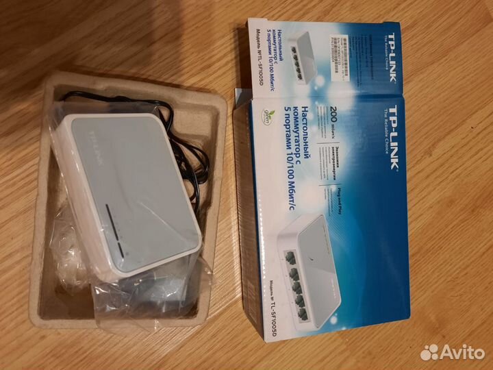 Коммутатор TP-Link TL-SF1005D 5x100Mb